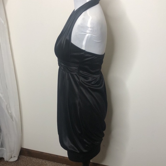 Taboo black jeweled mini halter dress size medium/small - Picture 5 of 16